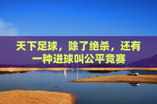 天下足球，除了绝杀，还有一种进球叫公平竞赛