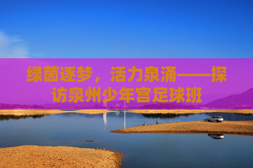 绿茵逐梦，活力泉涌——探访泉州少年宫足球班
