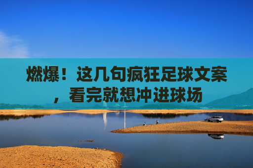 燃爆！这几句疯狂足球文案，看完就想冲进球场