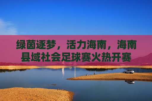 绿茵逐梦,活力海南,海南县域社会足球赛火热开赛