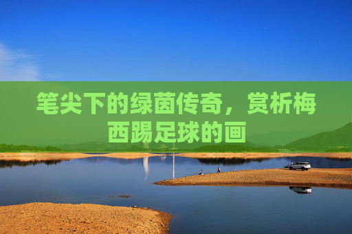 笔尖下的绿茵传奇，赏析梅西踢足球的画