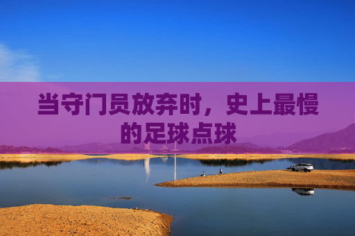 当守门员放弃时,史上最慢的足球点球