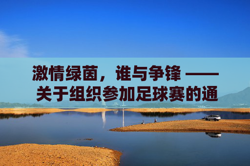激情绿茵，谁与争锋 —— 关于组织参加足球赛的通知