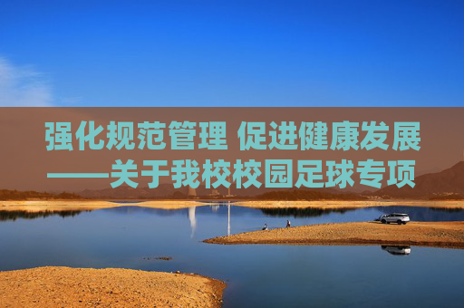 强化规范管理 促进健康发展——关于我校校园足球专项治理工作的汇报