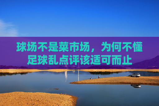 球场不是菜市场,为何不懂足球乱点评该适可而止