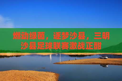 燃动绿茵,逐梦沙县,三明沙县足球联赛激战正酣