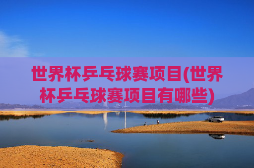 世界杯乒乓球赛项目(世界杯乒乓球赛项目有哪些)