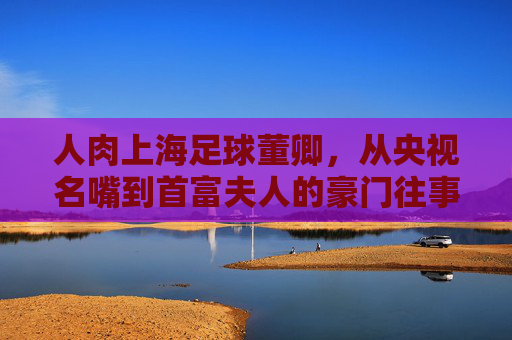 人肉上海足球董卿,从央视名嘴到首富夫人的豪门往事