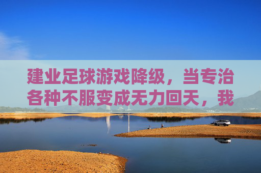 建业足球游戏降级,当专治各种不服变成无力回天,我们怀念的不仅是数据