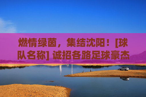 燃情绿茵，集结沈阳！[球队名称] 诚招各路足球豪杰