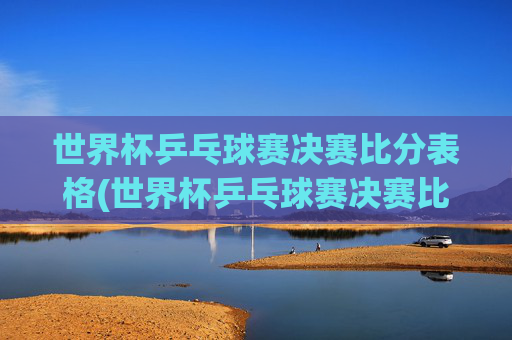 世界杯乒乓球赛决赛比分表格(世界杯乒乓球赛决赛比分表格图片)