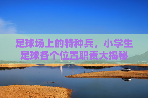 足球场上的特种兵,小学生足球各个位置职责大揭秘