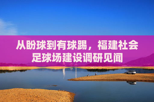从盼球到有球踢,福建社会足球场建设调研见闻