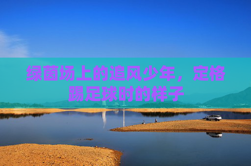 绿茵场上的追风少年,定格踢足球时的样子