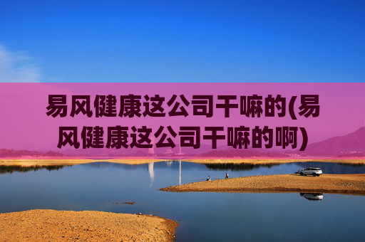 易风健康这公司干嘛的(易风健康这公司干嘛的啊)