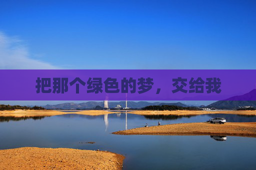 把那个绿色的梦,交给我