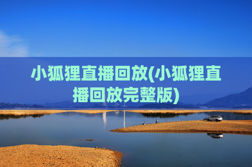 小狐狸直播回放(小狐狸直播回放完整版)