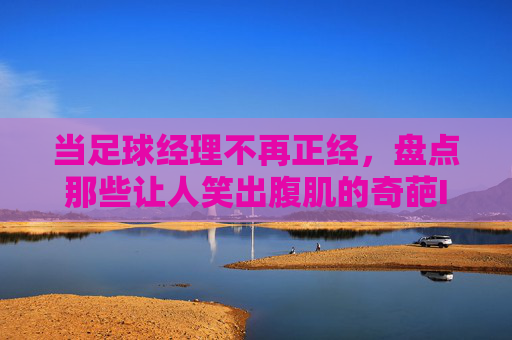 当足球经理不再正经,盘点那些让人笑出腹肌的奇葩ID