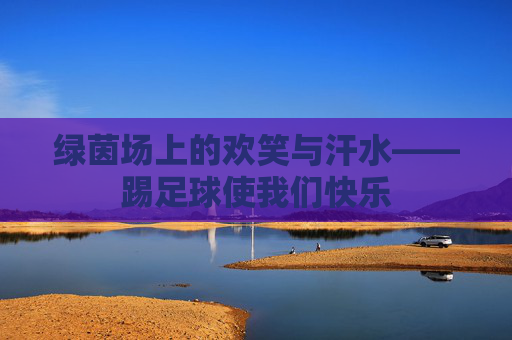 绿茵场上的欢笑与汗水——踢足球使我们快乐