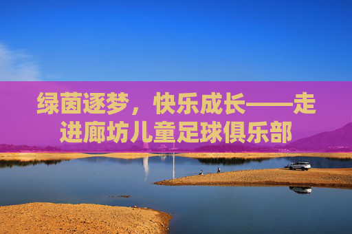 绿茵逐梦,快乐成长——走进廊坊儿童足球俱乐部