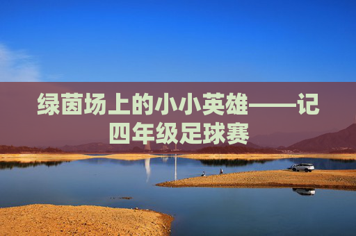 绿茵场上的小小英雄——记四年级足球赛
