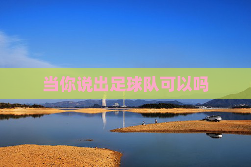当你说出足球队可以吗