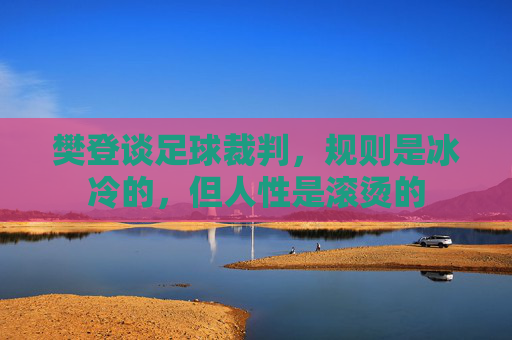 樊登谈足球裁判,规则是冰冷的,但人性是滚烫的