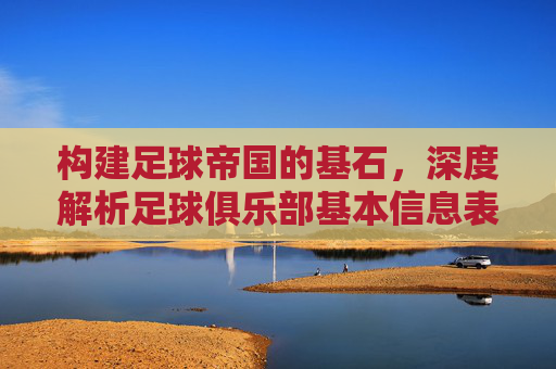 构建足球帝国的基石，深度解析足球俱乐部基本信息表的设计与应用