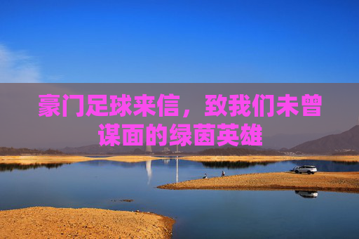 豪门足球来信，致我们未曾谋面的绿茵英雄