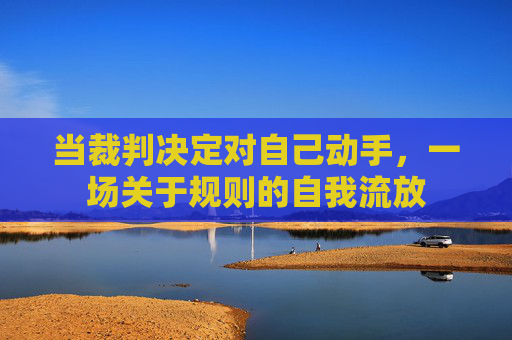当裁判决定对自己动手，一场关于规则的自我流放