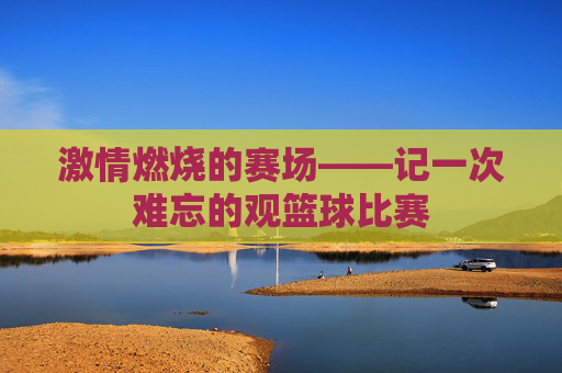 激情燃烧的赛场——记一次难忘的观篮球比赛