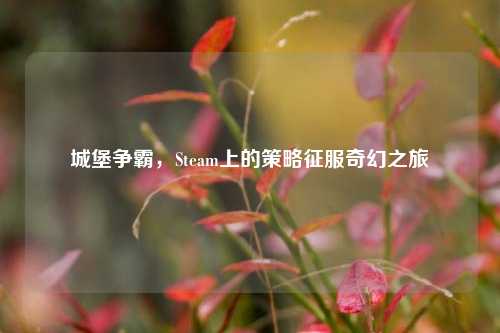 城堡争霸，Steam上的策略征服奇幻之旅