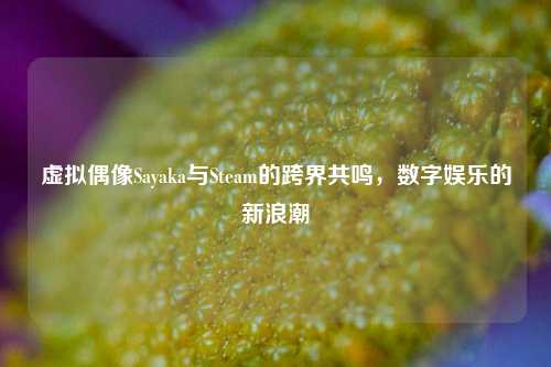 虚拟偶像Sayaka与Steam的跨界共鸣，数字娱乐的新浪潮