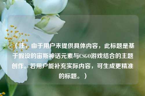 (注,由于用户未提供具体内容,此标题是基于假设的宙斯神话元素与CSGO游戏结合的主题创作。若用户能补充实际内容,可生成更精准的标题。)