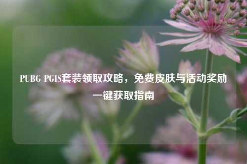 PUBG PGIS套装领取攻略,免费皮肤与活动奖励一键获取指南