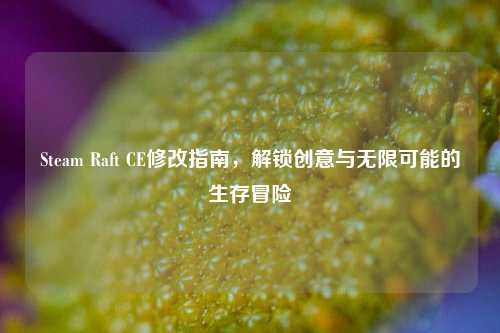 Steam Raft CE修改指南,解锁创意与无限可能的生存冒险