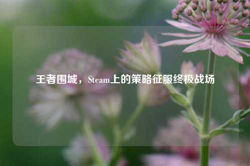 王者围城,Steam上的策略征服终极战场