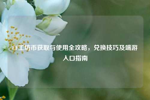 CF工坊币获取与使用全攻略,兑换技巧及端游入口指南