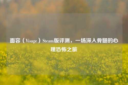 面容(Visage)Steam版评测,一场深入骨髓的心理恐怖之旅