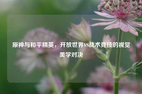 原神与和平精英,开放世界VS战术竞技的视觉美学对决