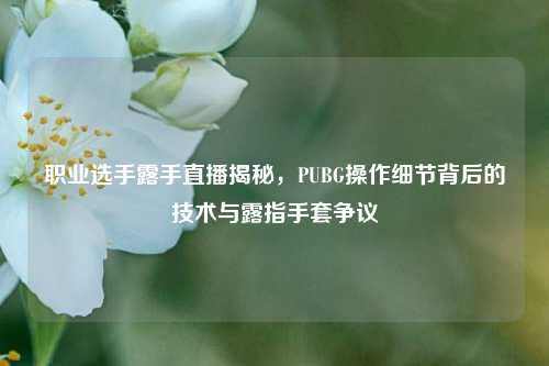 职业选手露手直播揭秘，PUBG操作细节背后的技术与露指手套争议