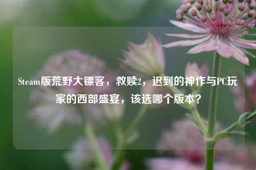 Steam版荒野大镖客，救赎2，迟到的神作与PC玩家的西部盛宴，该选哪个版本？