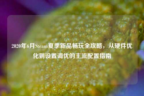2020年6月Steam夏季新品畅玩全攻略，从硬件优化到设置调优的主流配置指南