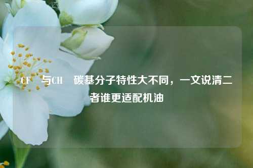 CF₄与CH₄碳基分子特性大不同,一文说清二者谁更适配机油