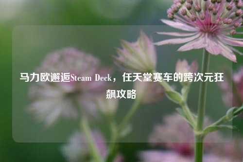 马力欧邂逅Steam Deck,任天堂赛车的跨次元狂飙攻略